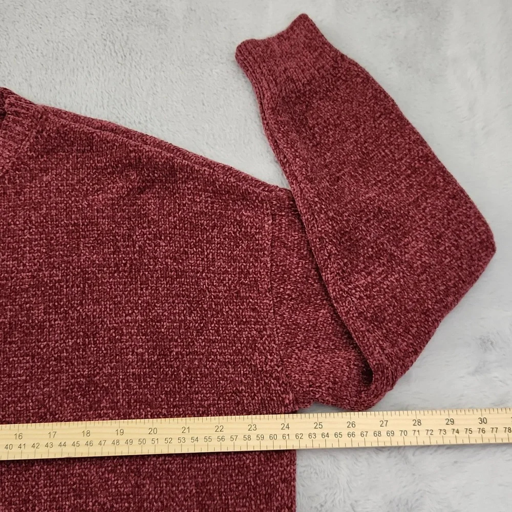 SIMPLY SOUTHERN purple knit sweater size XL - Picture 10 of 11